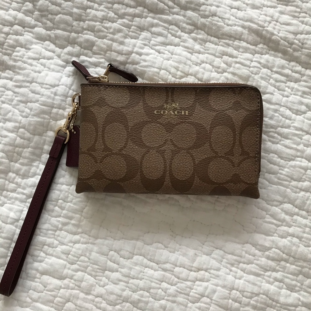 Coach wallet wristlet